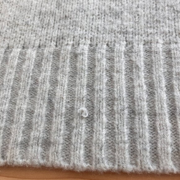 Adrienne Vittadini gray turtleneck sweater sz M - Picture 10 of 12